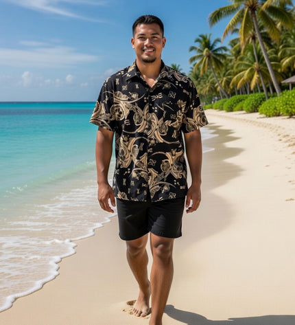Men's Tribal Cotton Shirt