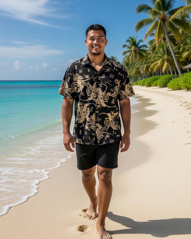 Men's Tribal Cotton Shirt