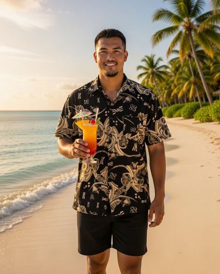 Men's Tribal Cotton Shirt