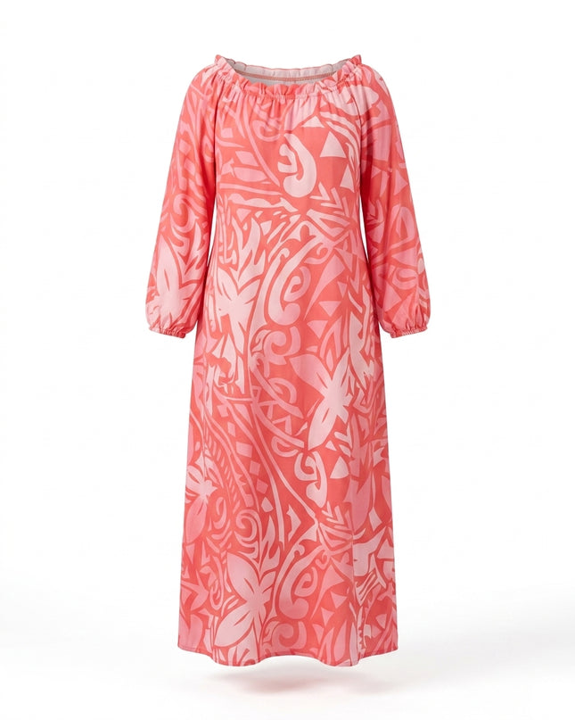 Maxi Dress — Full Studio Packshot | Generated by Modelize