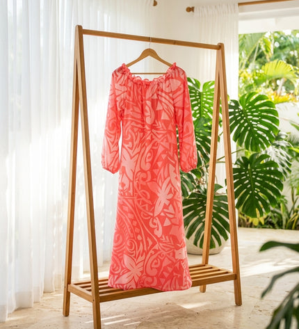 Maxi dress — Tropical Room Scene | Generated by Modelize