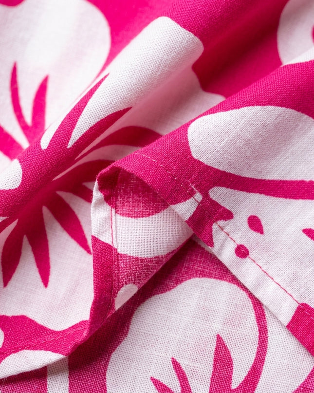 Sleeveless high-low handkerchief dress — Pattern and Texture Detail | Generated by Modelize