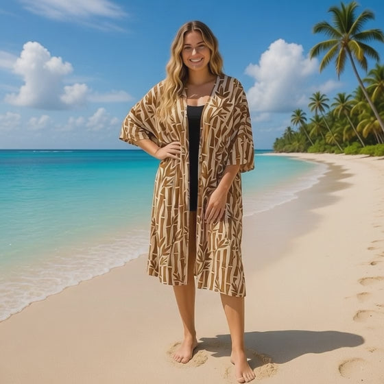 Rayon Printed Kimono