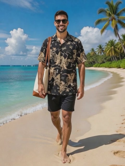 Men's Tribal Cotton Shirt