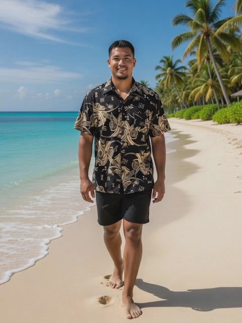 Men's Tribal Cotton Shirt