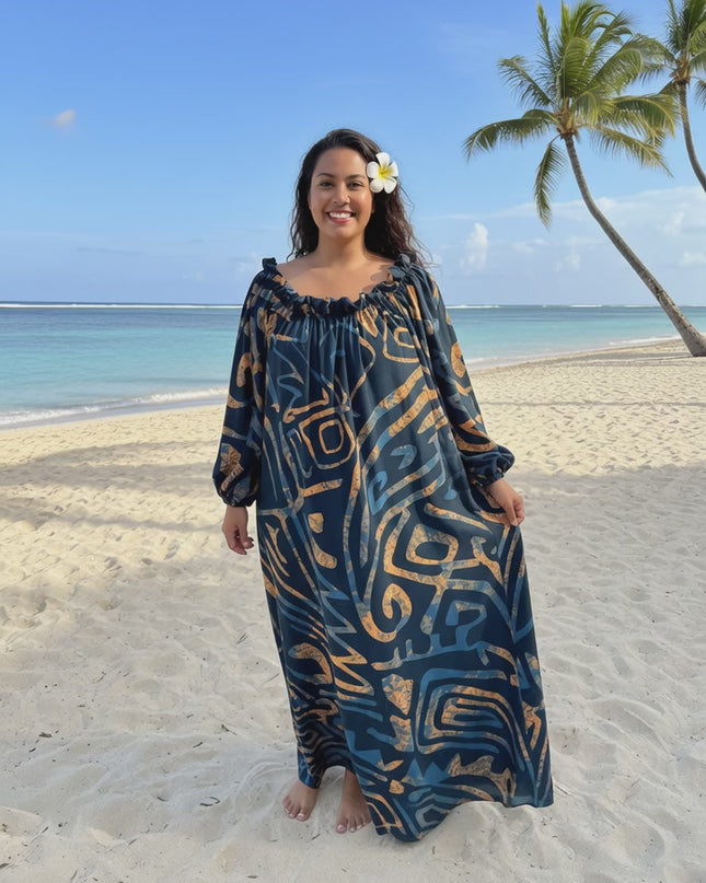 Flowy Chiffon Maxi Dress - Lightweight Summer Resort Wear